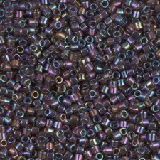 Miyuki delica beads 10/0 - Transparent root beer ab DBM-180